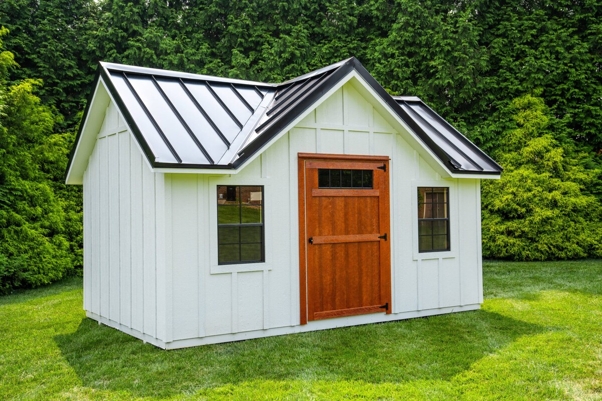 Pine View Cambridge Dormer storage building